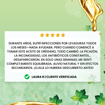 Aceite de Orégano con Aceite de Semilla Negra