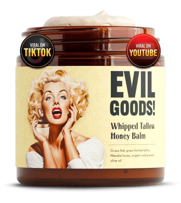 Bálsamo de sebo todo en uno: combate el acné, suaviza las arrugas y mantiene la piel suave todo el día.