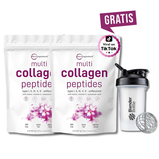 Micro Ingredients Polvo de Péptidos de Colágeno Multitipo