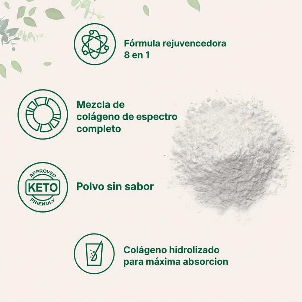 Micro Ingredients Polvo de Péptidos de Colágeno Multitipo